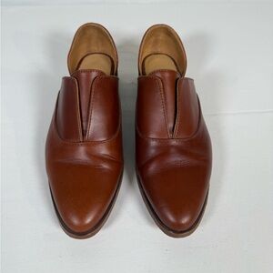 Nisolo Cognac Leather Loafers - Size 8.5
